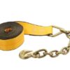 Kinedyne 3" by 30' Winch Strap with Chain Anchor
