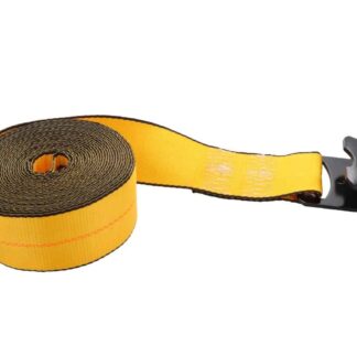 Kinedyne 3" by 30' Winch Strap with Flat Hook 323021