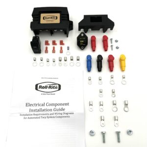 Roll Rite 10914 Electric Tarp Kit, 10698 Tarp Relay Kit with Rocker Switch & 35A Manual Reset Breaker