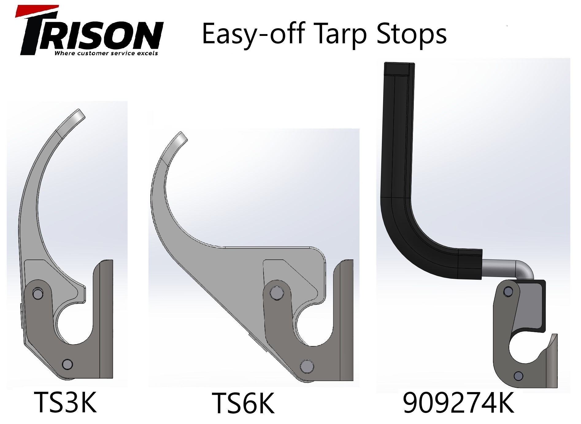 Easy-off Tarp Stop Kit