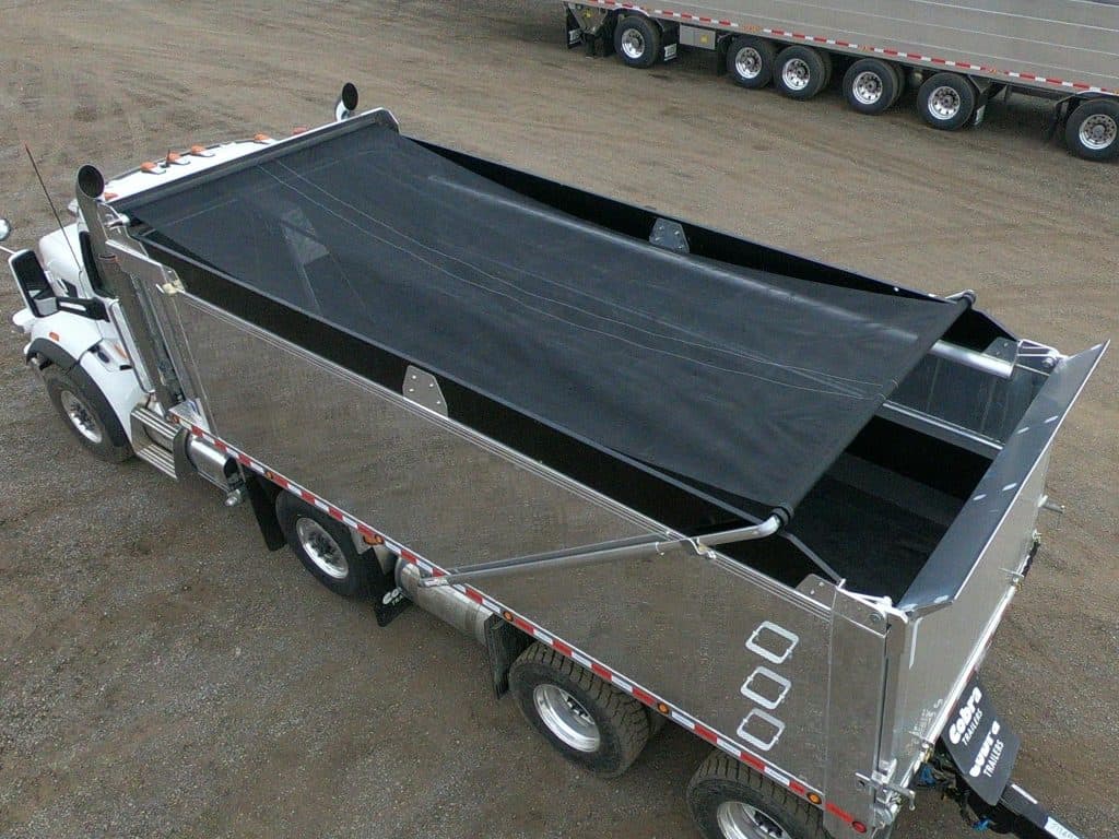 Trison Tarps Heavy Duty Mesh Dump Truck Tarps