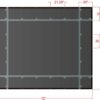 10' x 12' Heavy Duty Smoke Tarp diagram with dimensions