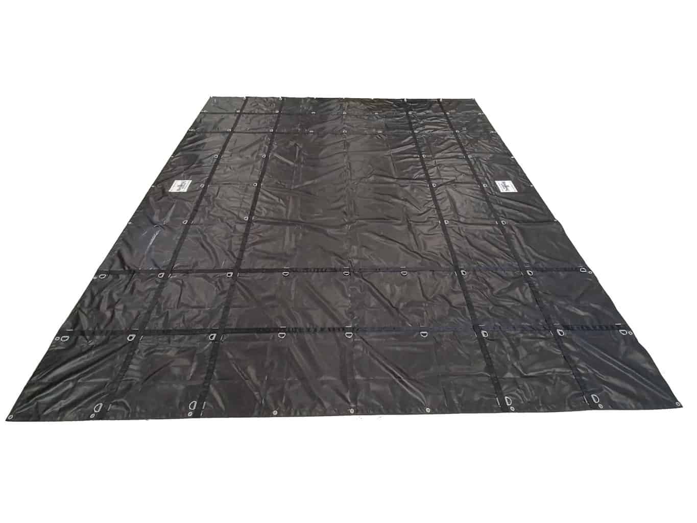 16’ x 18’ Steel Tarp with 2 D-ring Rows on All Sides