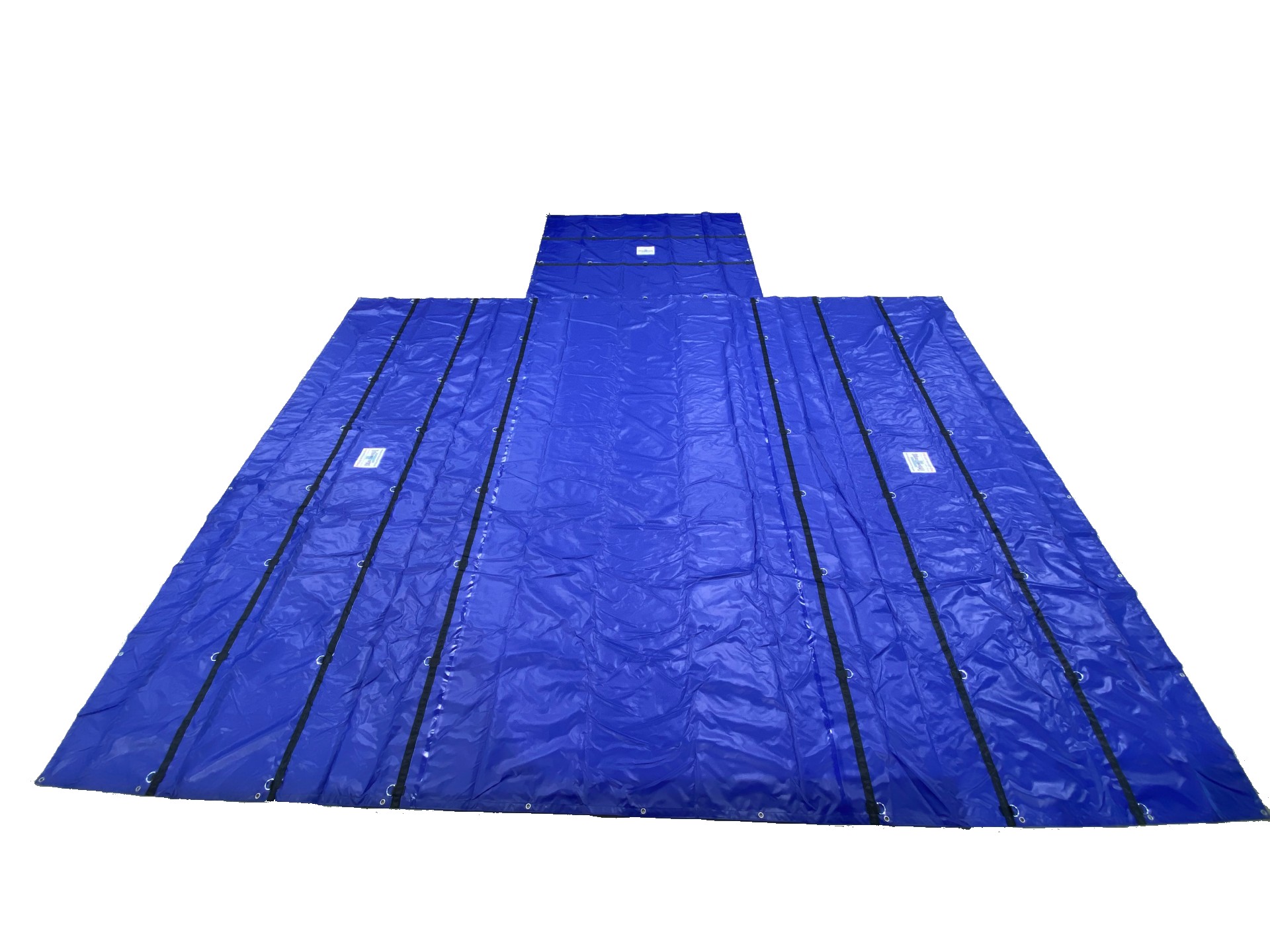 3 Pc. Lumber Tarp - Ends 24' x 18' (8' Drop); Mid 24' x 19'