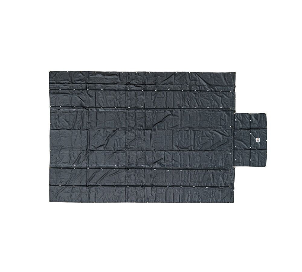 Heavy Duty 18oz Steel Tarp 16' x 27' with Flap