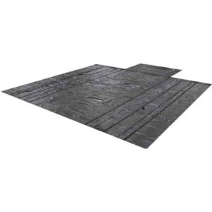Lumber truck tarp with flap