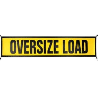 18″ X 84″ EZ Hook Oversize Load Sign