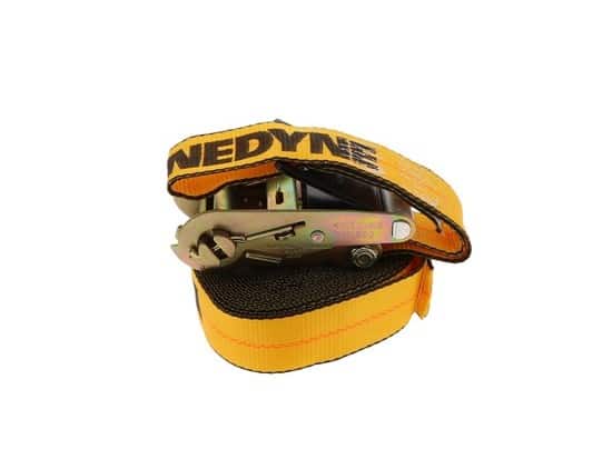 Kinedyne 2" x 30' Ratchet Strap with Flat Hook