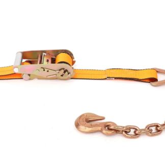 Kinedyne 2" by 30’ Chain Anchor Ratchet Strap