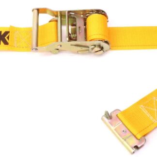 Kinedyne 2 by 12’ Spring Loaded Logistic Ratchet Strap