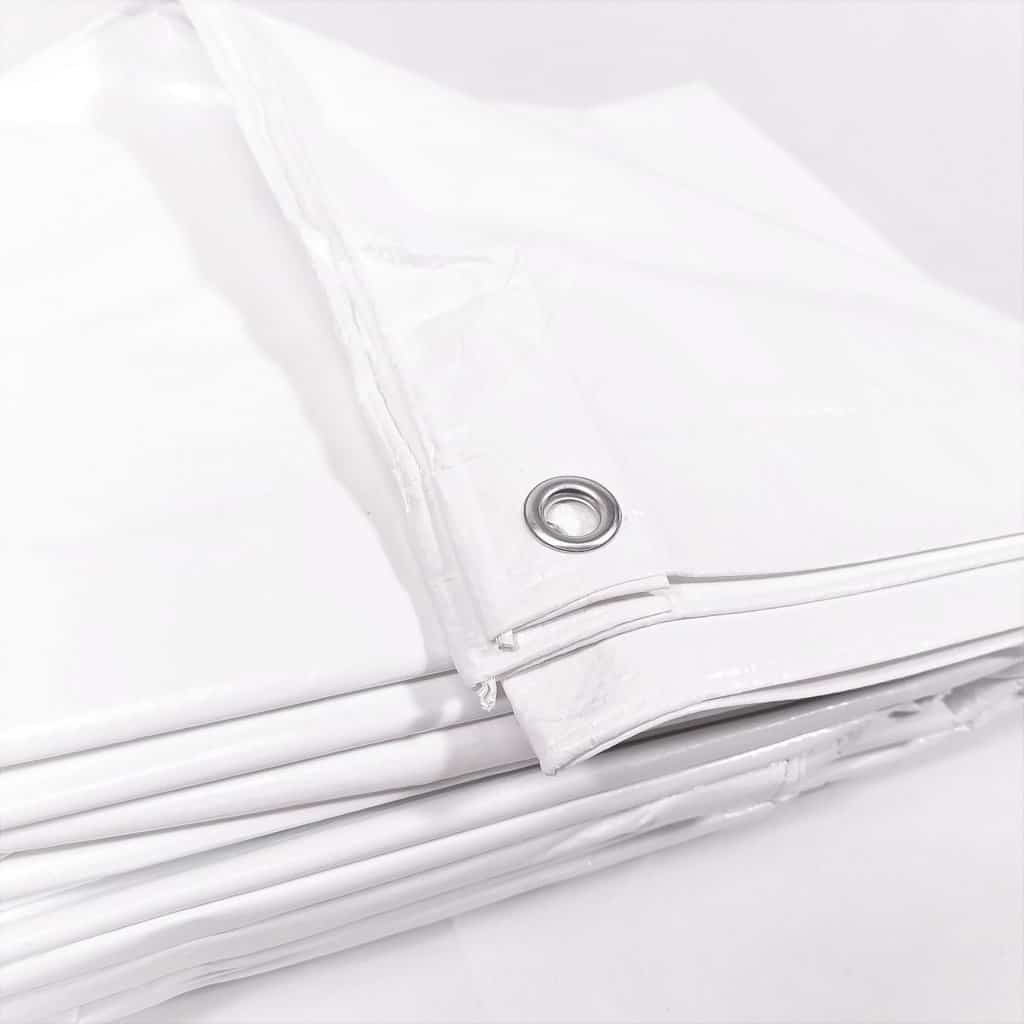 White Poly Tarp
