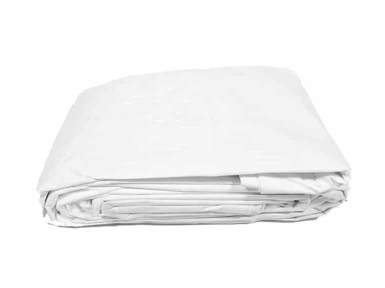 White Poly Tarp