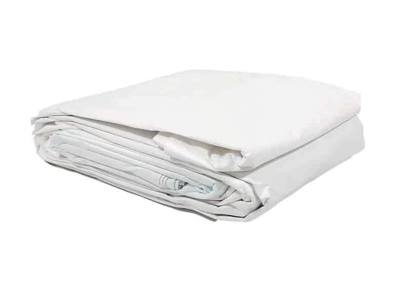 White Poly Tarp