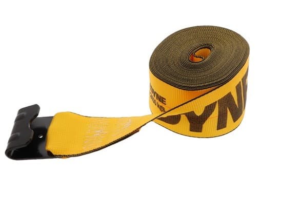 Kinedyne 4" x 35' Winch Strap with Flat Hook