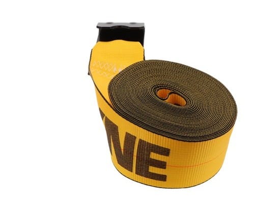 Kinedyne 4" x 35' Winch Strap with Flat Hook
