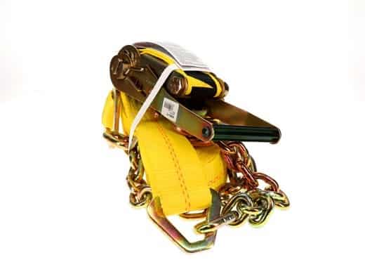Ancra 2" x 30' Ratchet Strap with Chain Anchor