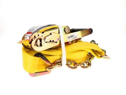 Ancra 2" x 30' Ratchet Strap with Chain Anchor