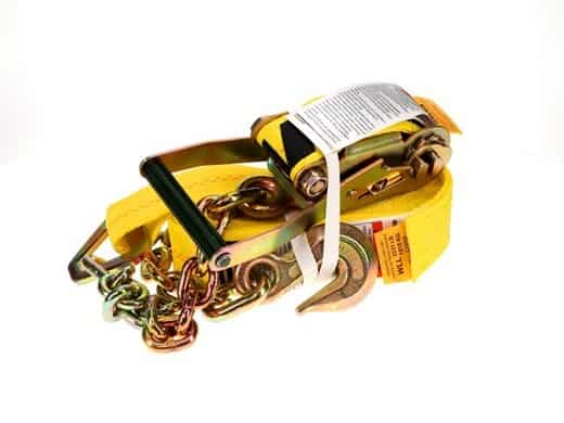 Ancra Ratchet Strap with Chain Anchor
