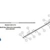 Aero 0311-961307 Adjustable Roll Bar for Flip Tarp System - Electric
