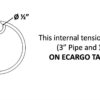 E-Cargo 101A1002-BJ2 Internal Tensioner - BJ2