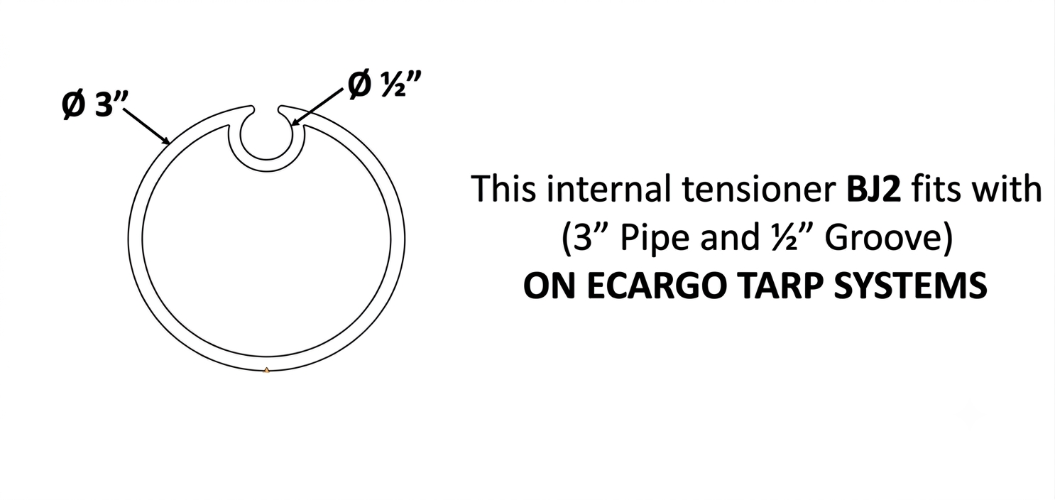 E-Cargo 101A1002-BJ2 Internal Tensioner - BJ2