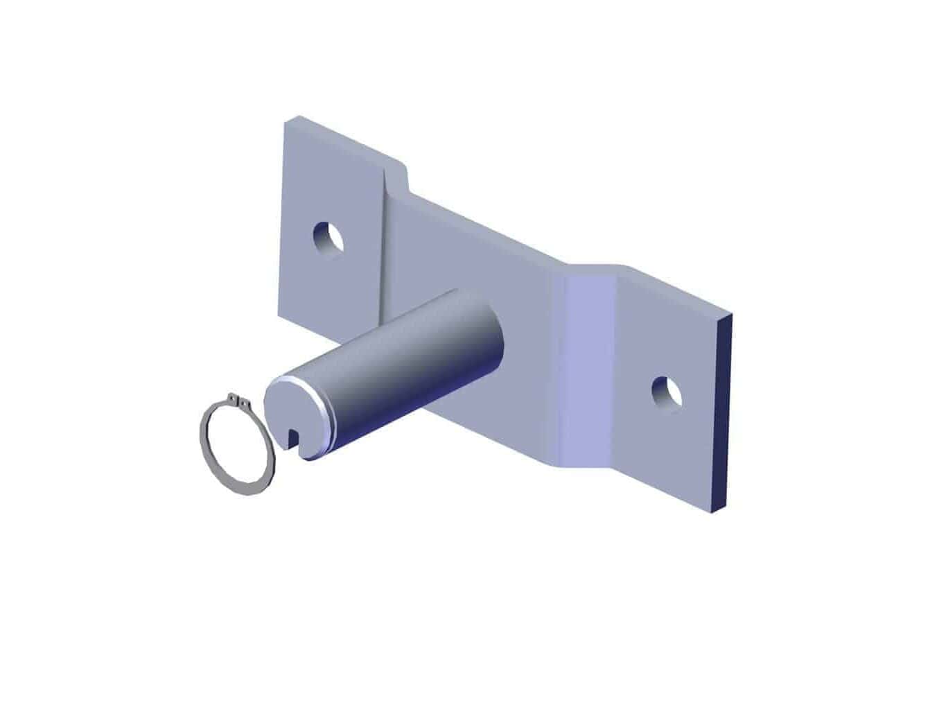 Roll Rite 45340 Pivot Pin, 4-Spring with 47000 snap ring