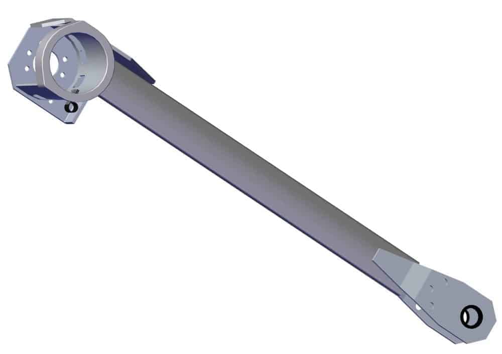 Roll Rite 48891, 27" long Upper Pivot Tube for 37103 Power Kit
