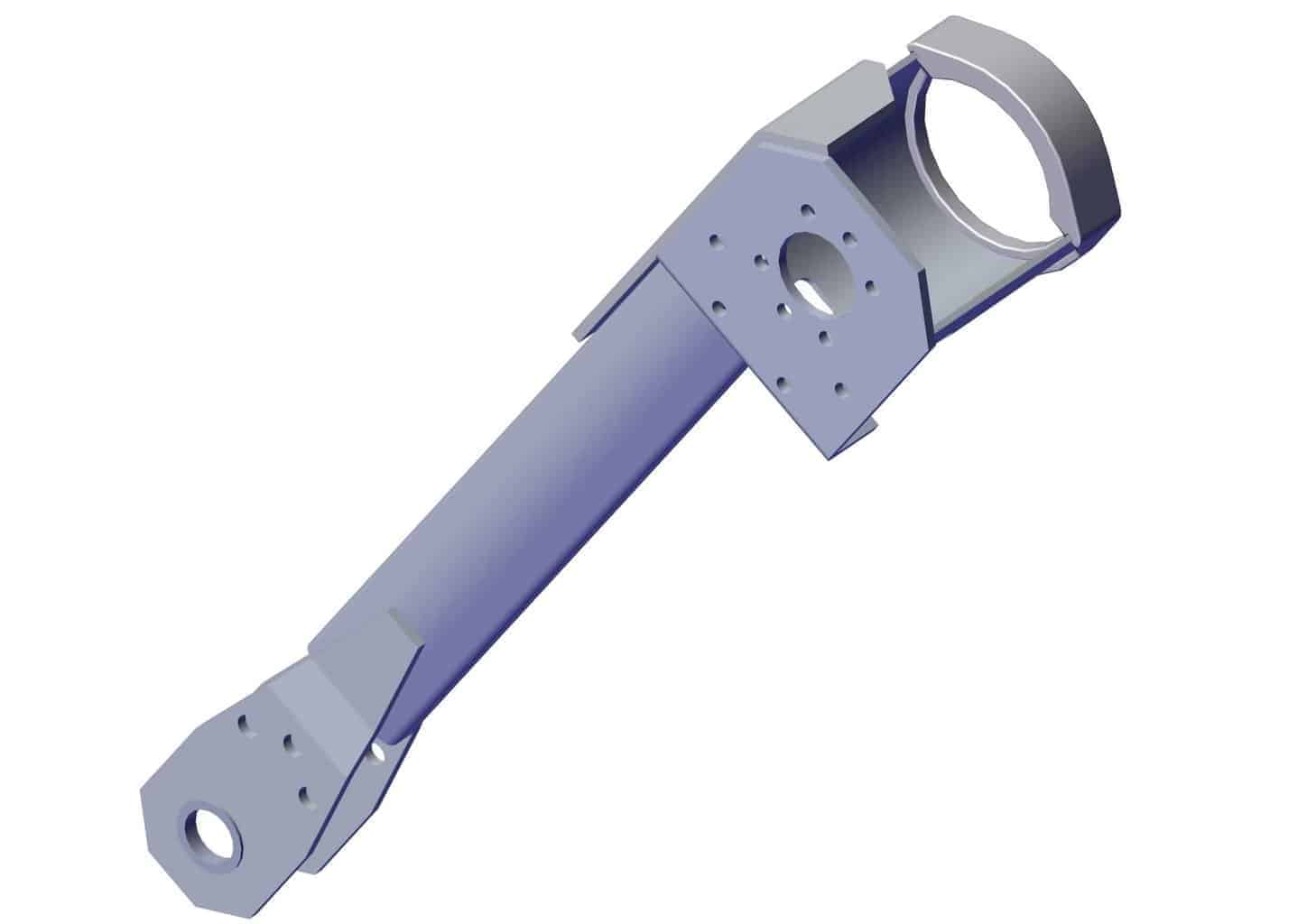 Roll Rite Long Upper Pivot Arm for TT SS 16"