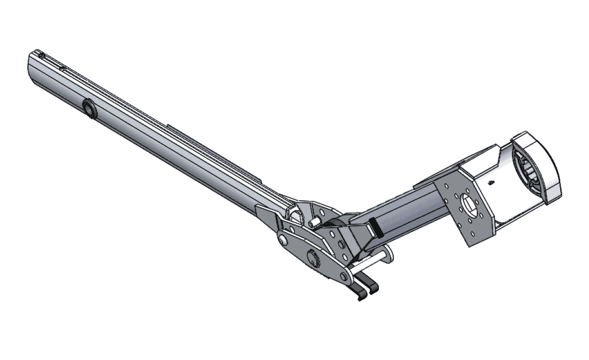 Roll Rite Pivot, Assembled Knuckle Arm for 38100 (Round Top)