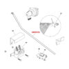 Donovan Bullet 1800333, Upper Arm with 30 Degree Bend - Driver Side