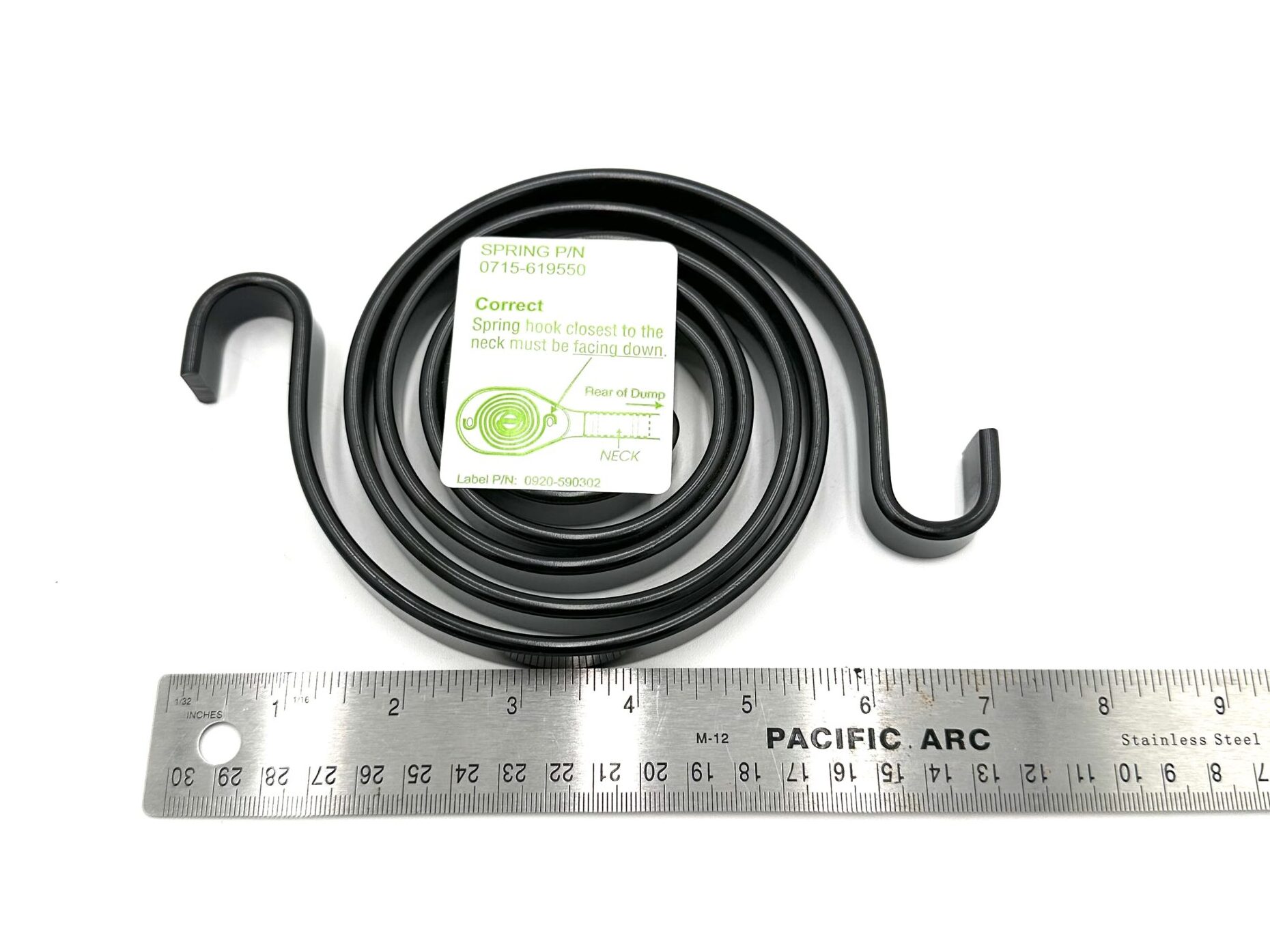 Aero 0715-619550 Double Torsion Tarp Spring