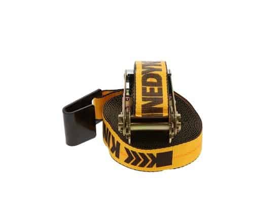 Kinedyne 2 by 30’ Ratchet Strap with Flat Hook