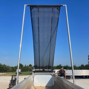 Heavy Duty Mesh Dump Trailer Tarps
