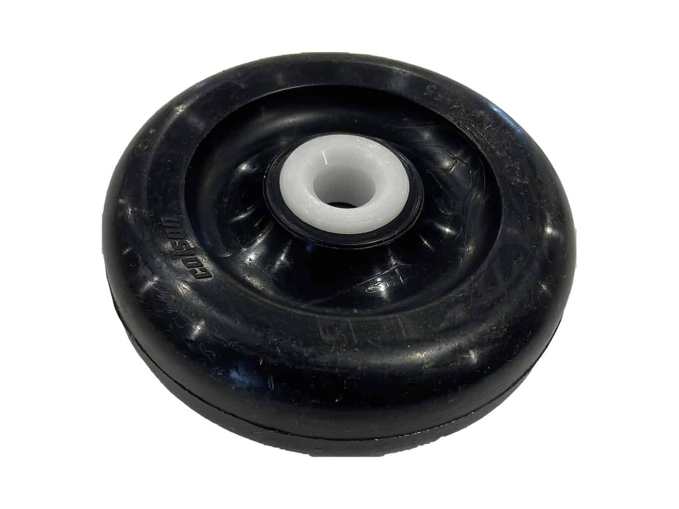 Quick Draw 012235 4” Diameter Polyolefin Main Wheel with Delrin Bushing & Sleeve