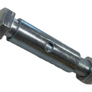 Quick Draw 012260, 2.100″ Hollow Axle Bolt with Jam Nut ( For 4″ Wheel, Hinges)
