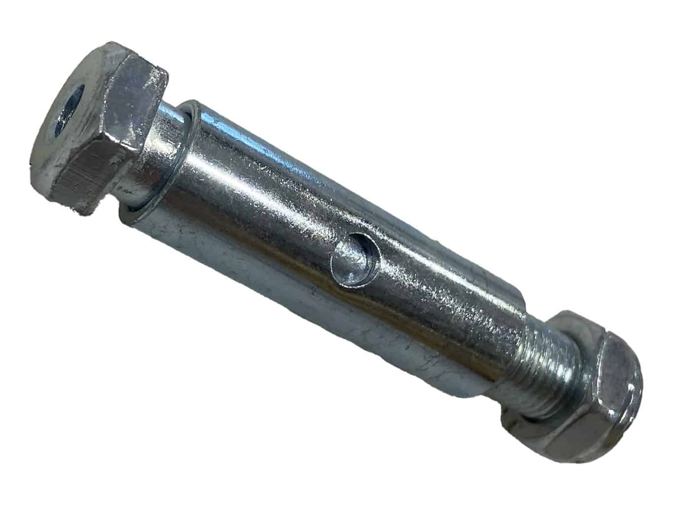 Quick Draw 012260, 2.100″ Hollow Axle Bolt with Jam Nut ( For 4″ Wheel, Hinges)