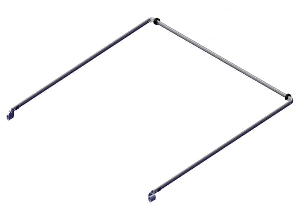 Roll Rite Bow Set - Tension Bow 98 Wide Top Tube with 98 Side Arms