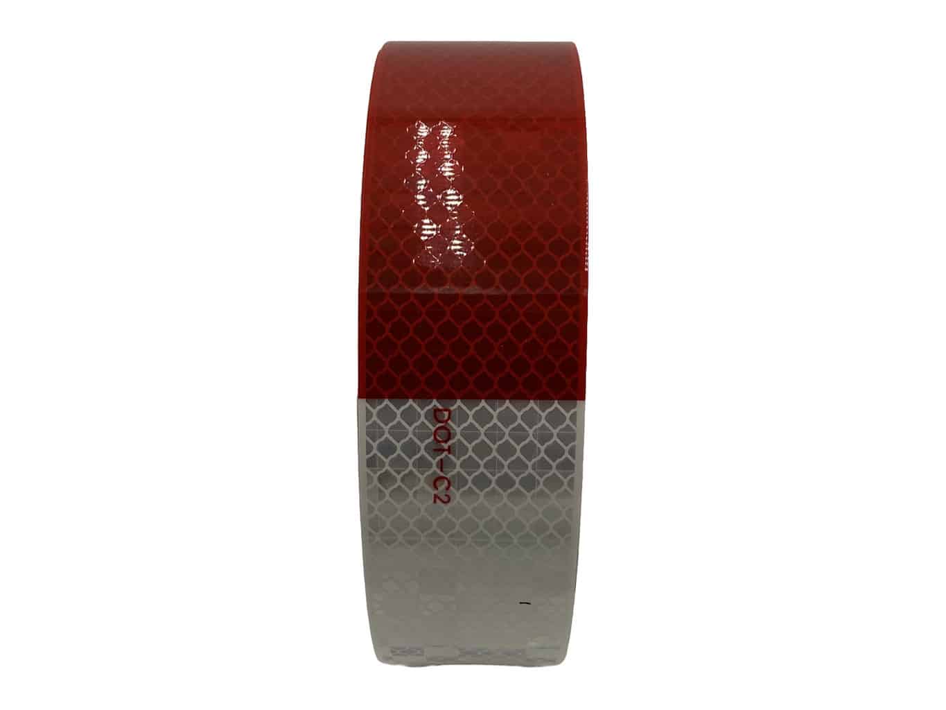 Reflective Conspicuity Tape - 2" x 150', Red/White