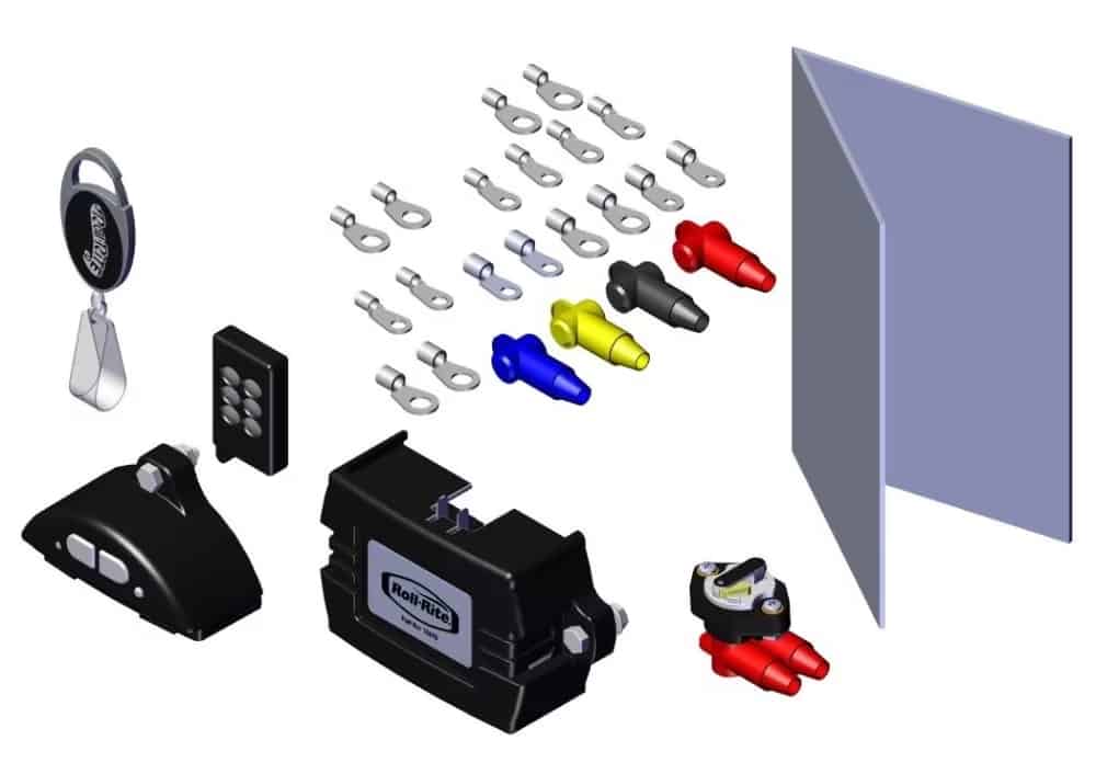 Roll Rite 10912 Electric Kit, 12V With 10698 Relay and RF