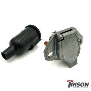Roll Rite 12610 Plug Set, Socket Half of Heavy Duty Single Conductor