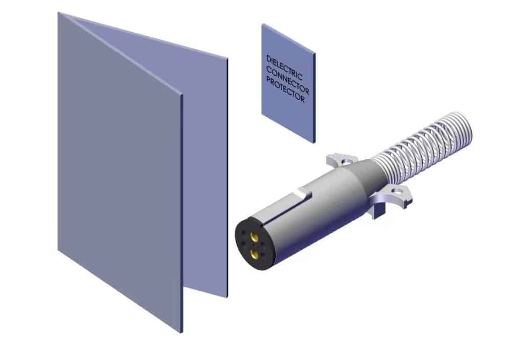 Roll Rite 12780 Plug, Sureflex Dual Vertical Terminal