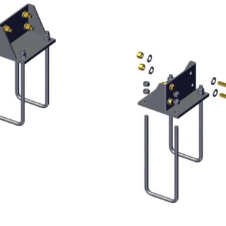 Roll Rite 39001 Bracket, Mounting U-bolt Style for Tower - Set