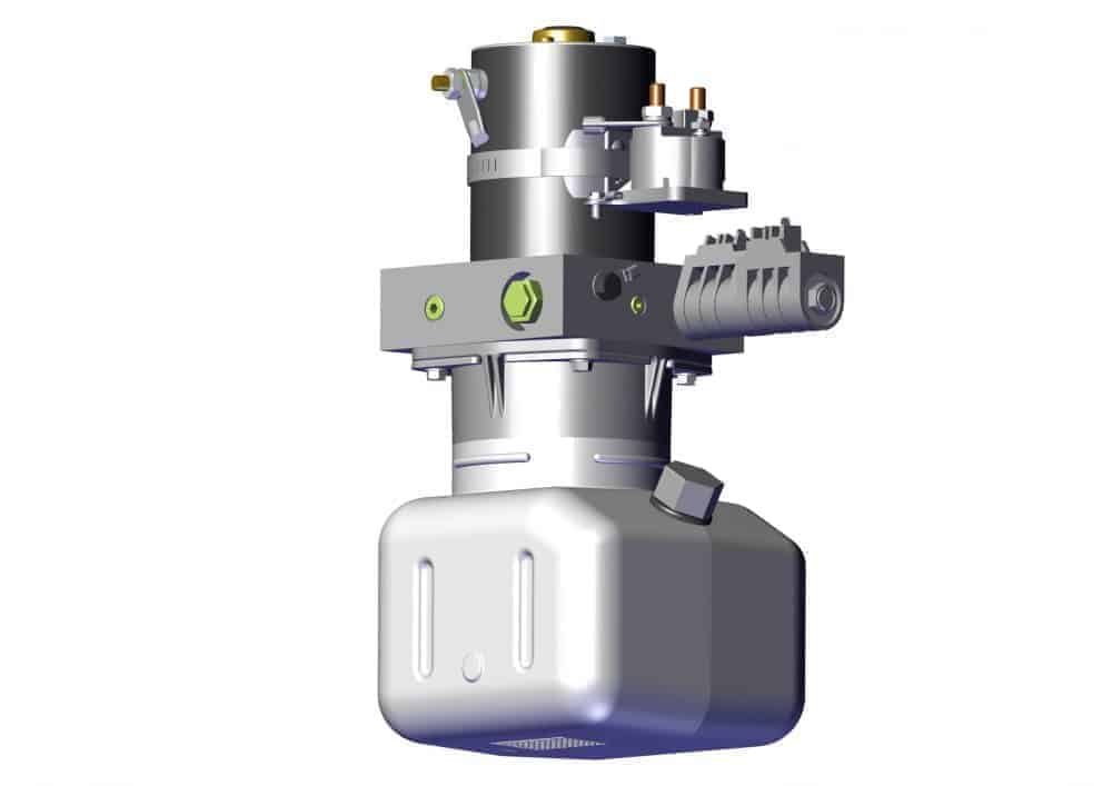 Roll Rite 39612 Hydraulic Power Unit, 12V, 1 Valve
