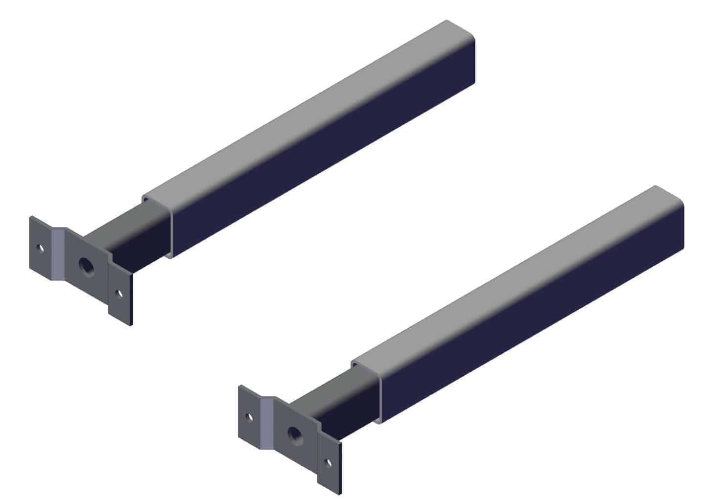 Roll Rite 45170 Mounting Brackets for Stationary External Mount Pivots – Set