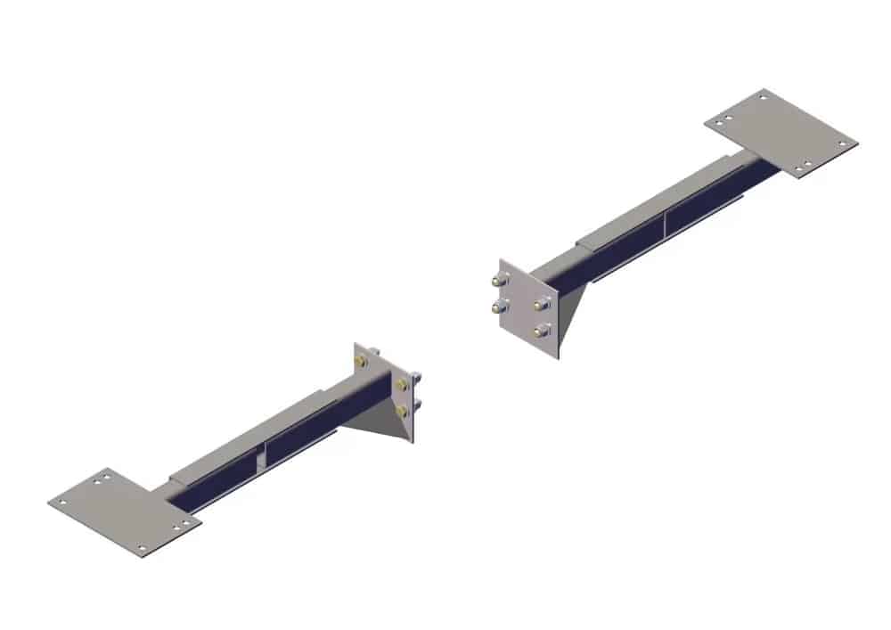 Roll Rite 45173 Adjustable Straight Mount, for 6 &8 Spring Top Mount Pivots