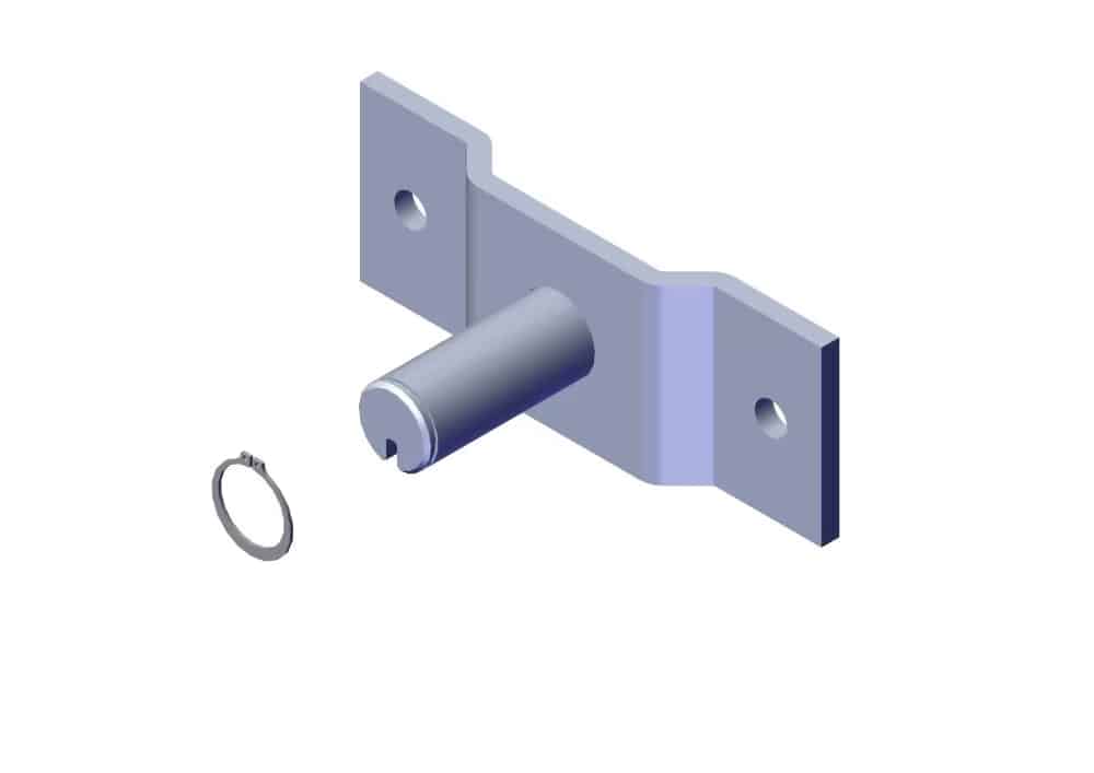 Roll Rite 45330 Pivot Pin, 3-Spring