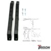Shur-Co 1114659 Roll Tube Deflector Kit – Black – Qty 2