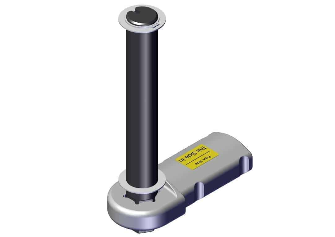 Roll Rite 47410 Pivot Pin for 8 Spring Roller Bearing Pivot Passenger Side