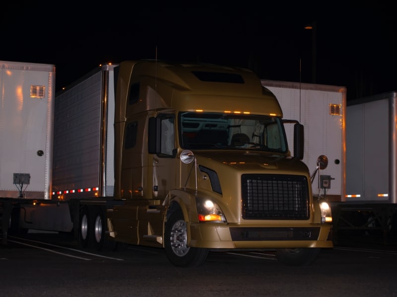 Finding Overnight Semi Truck Parking