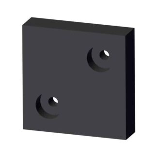 Roll Rite 79512 ALC Rubber Block for Gantry Top with Holes